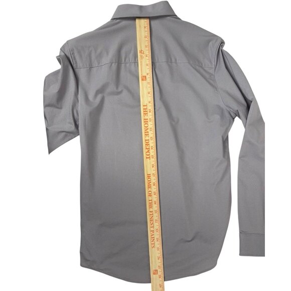 NWT Rhone Commuter Shirt Mens Small Semi-Spread Collar Slim Nightshade Oxford - Picture 6 of 9